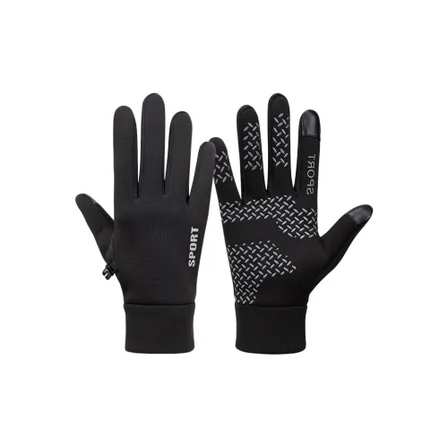 NANJIREN Флисовые утепленные теплые перчатки для мужчин