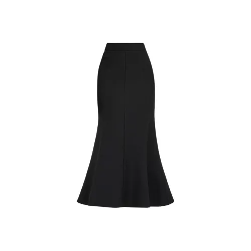AHDO Черные Женские Повседневные Длинные Юбки