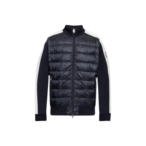 Moncler Мужские куртки морского синего цвета