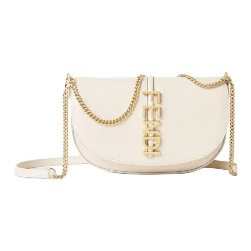 FENDI Fendigraphy Телячья кожа Сумка на одно плечо Women's Camellia Многоцветный