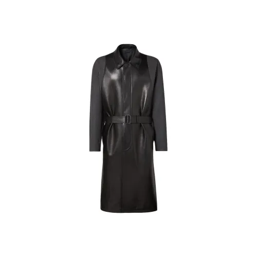 FENDI FW25 Кожа Куртка Мужская