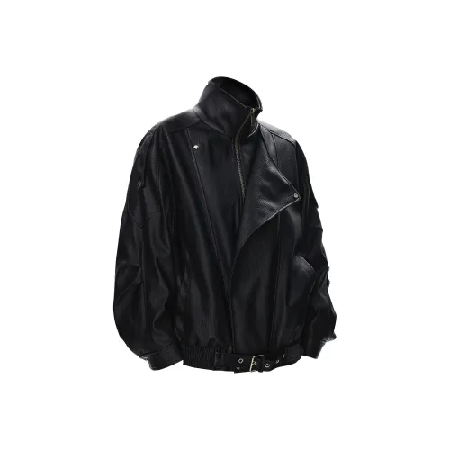 GONGFUSHE Кожа Куртка Унисекс