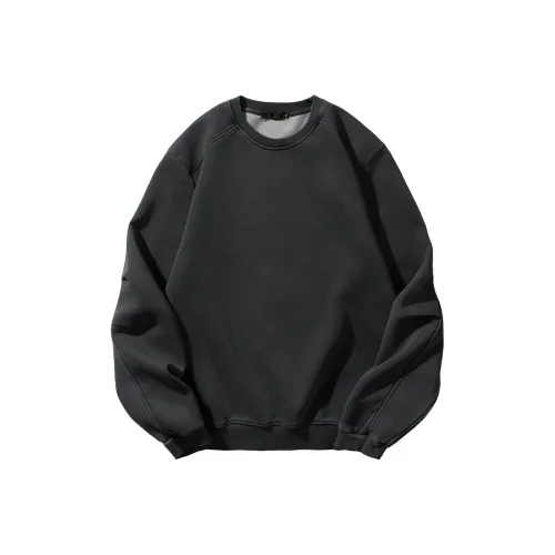 ASEDE Темно-серый унисекс свитшоты