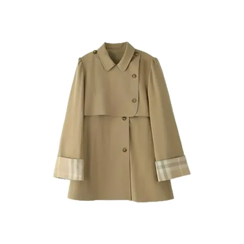 JOPPTI Khaki Женская тренч-куртка