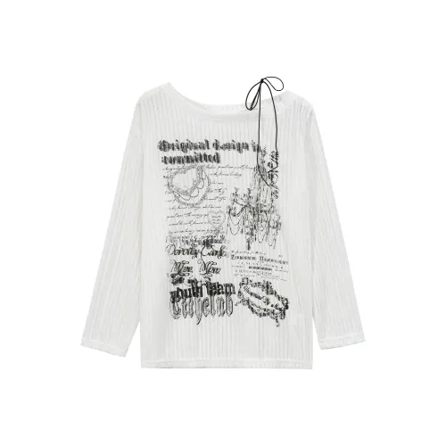 ZCDECO Белые Женские T-рубашки