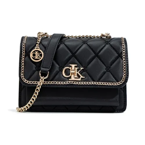 BETTINA VIVIAN ПУ (полиуретан) Сумка через плечо Сумка на плечо Стандартная Женская Черная