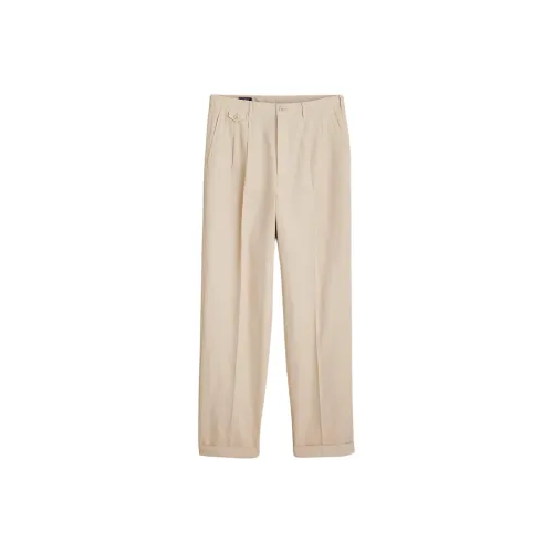 J.Crew Экрю Мужские Повседневные Брюки