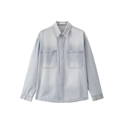 Giordano 2025 Осенний Деним Куртка Мужская