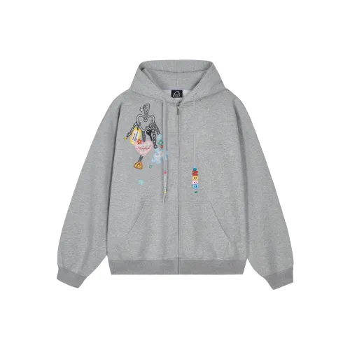 NICEBAD С капюшоном Кардиган Свитшот Унисекс