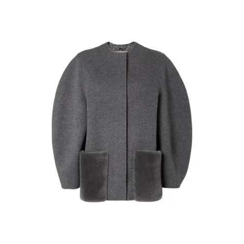 FENDI Серые Женские Куртки