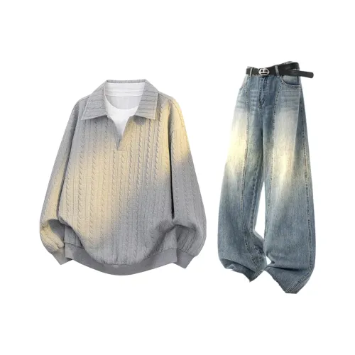 ZIRUNGE Унисекс Свитшот Комплекты