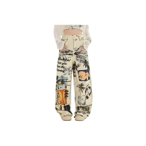 RTTO Ecru Женские Джинсы