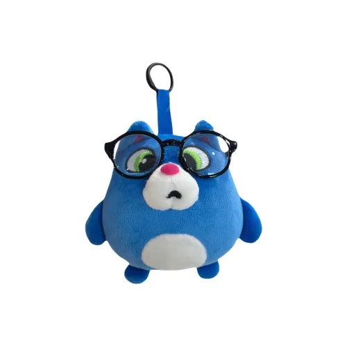 QUBENCHU Полумесяц Кот 3,0 Плюшевый Брелок 12 см Высота