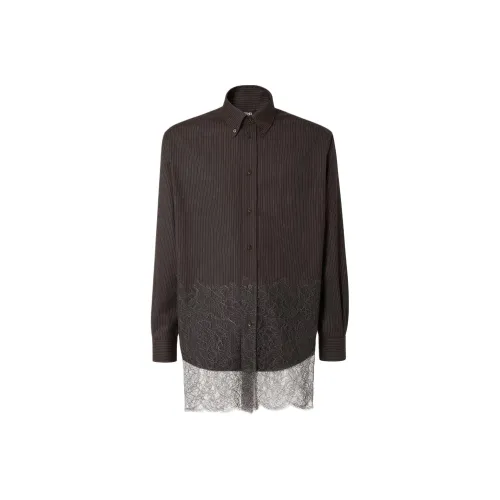 FENDI Мужские Черные Рубашки