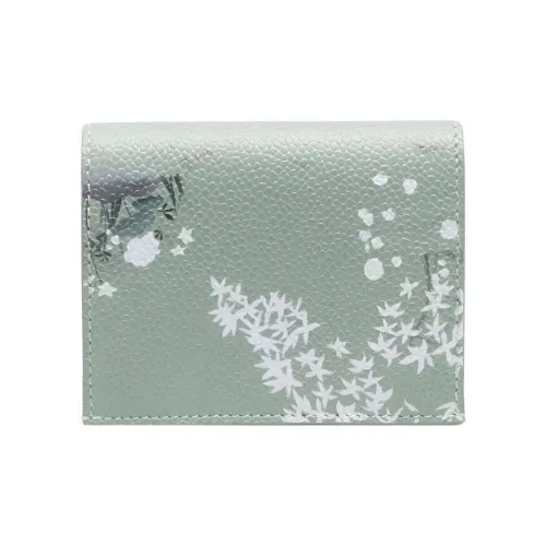 THOM BROWNE· Кожа Кошелек Женские Зеленый