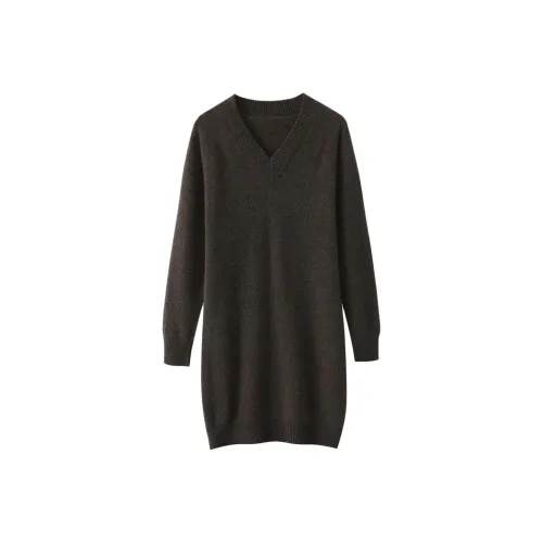 TUCANO Длинное платье с длинными рукавами женское