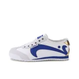 Белый, сапфирово-синий