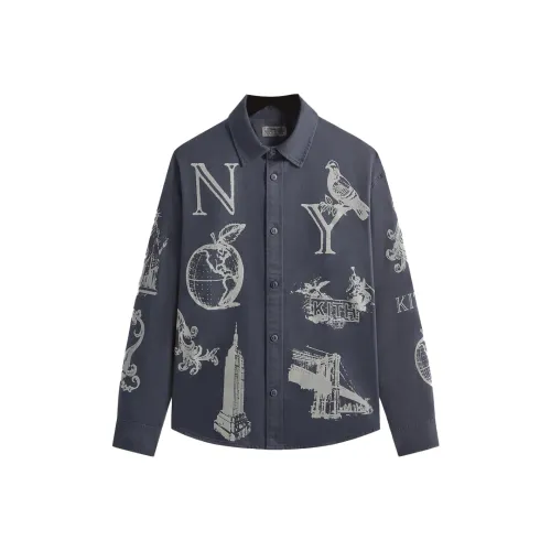 KITH FW25 NY Symbols Graphic Apollo Рубашка Мужская