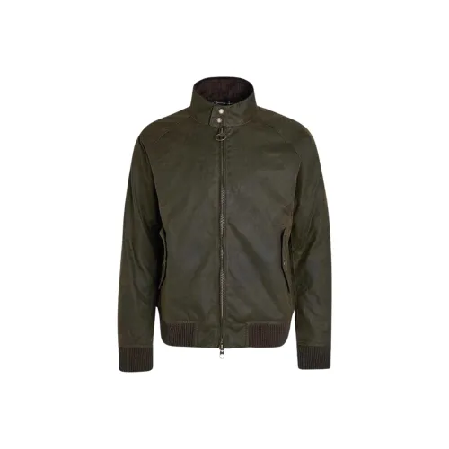 BARBOUR Оливково-зеленые Мужские Куртки