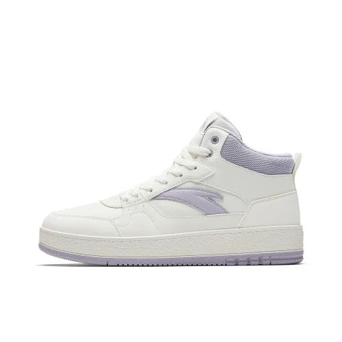 ANTA One High Top High Top Женская обувь Айвори Светло-фиолетовый Серый