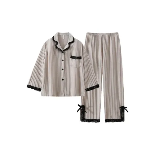 WANANNI Живой Розовый Женские Пижамные Комплекты