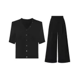 Черный маг Топ + Черный маг Штаны