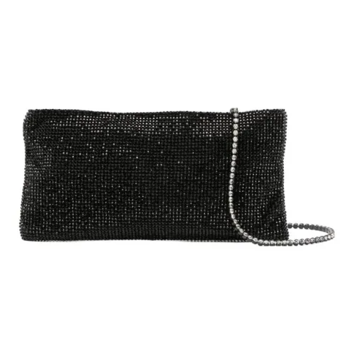 BENEDETTA BRUZZICHES Алюминиевая сетка Сумка через плечо Клатч Мини Женский Черный