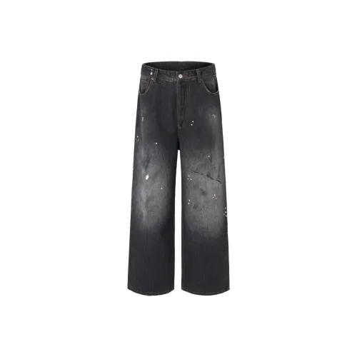 Holiday Count Черный Серый Цвет Унисекс Джинсы