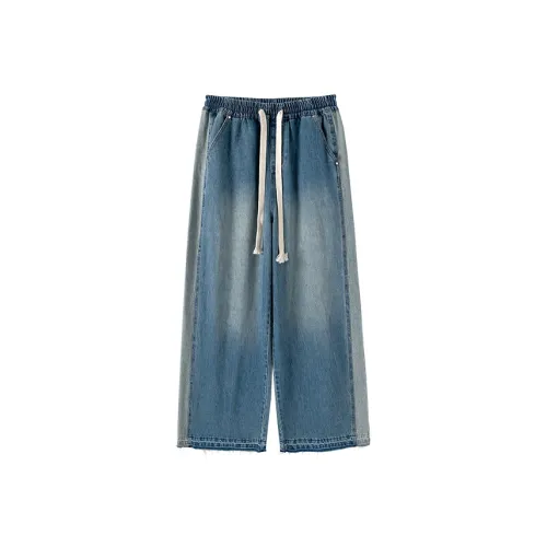 JGGU Wash Blue Women's Jeans JGGU Вымытые синие женские джинсы