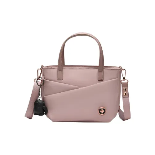 BARBEGAZI Переработанная ткань полиэстер одно плечо сумка женский пыльно-розовый