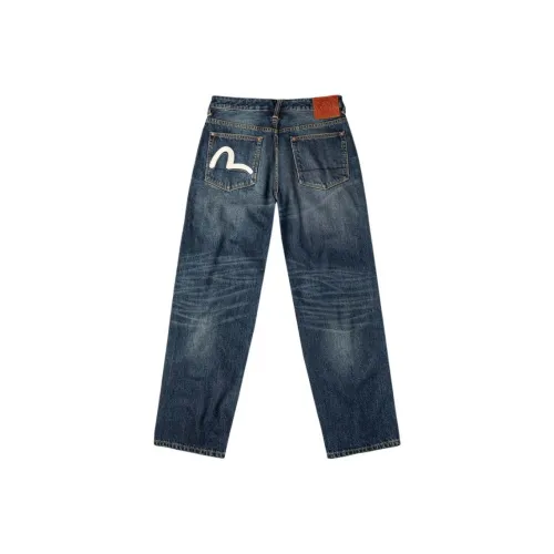 EVISU Джинсовый Синий Мужские Джинсы