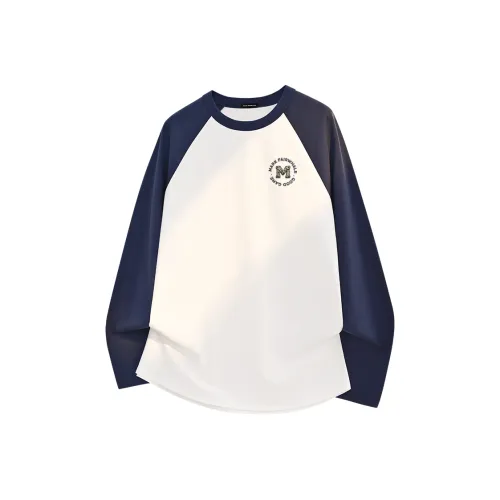 FAIRWHALE Длинный рукав Т-рубашка Унисекс