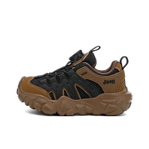 JEEP Износостойкий Дышащий И Анти KICK Низкий Топ Детская Беговая Обувь Подростки