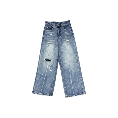 PGKZ Blue Unisex Jeans