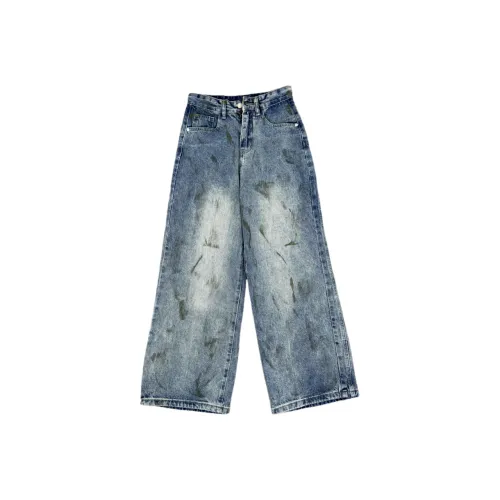 PGKZ Blue Unisex Jeans