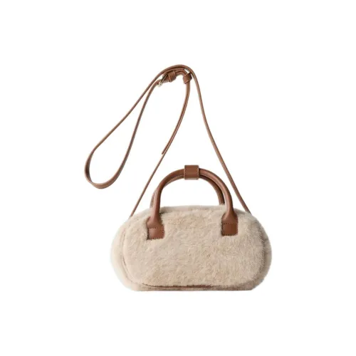 ZARA Полиэстер Сумка Мини Унисекс Экрю