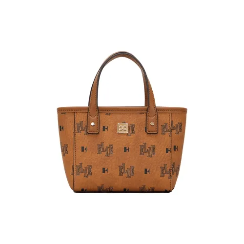 ELLE PVC Тоут Сумка Женская Коньяк Овсяный Абрикос