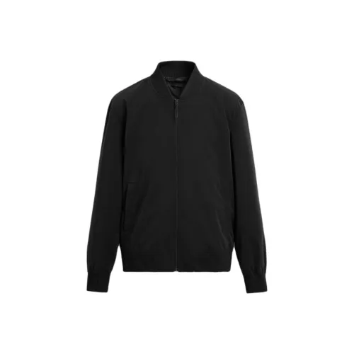 ZARA Мужские черные куртки