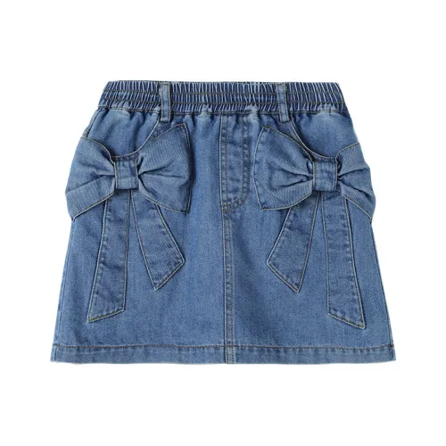 YUANYUAN GIRL Джинсовый синий Kids Юбки