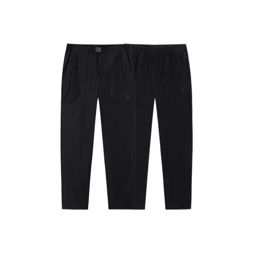 ANTA Ветрозащитные штаны Мужские Основной черный