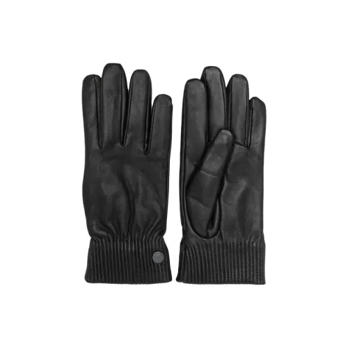 Canada Goose Sheepskin Gloves Unisex Black Канада Гуос Шипкин Перчатки Унисекс Черный