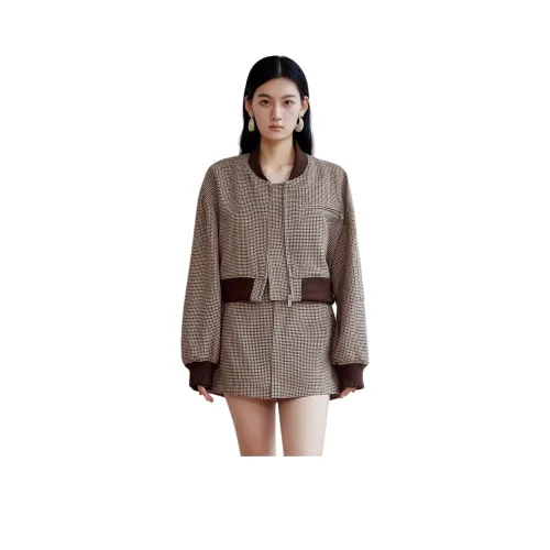 THE SEA LIFE Чайный коричневый Женские Куртки