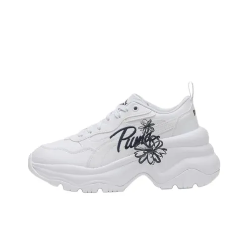 PUMA Cilia Wedge Кэжуал Женские Белые