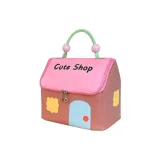 Маленькая сумка для макияжа House - светлый кофейный