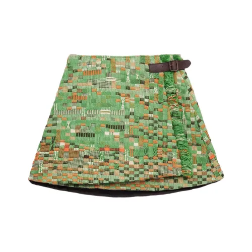 LOEWE x Albers FW25 Повседневные короткие юбки Женские