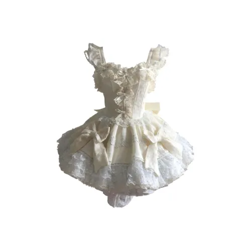 BELOVED STARRY Короткое платье с короткими рукавами женское