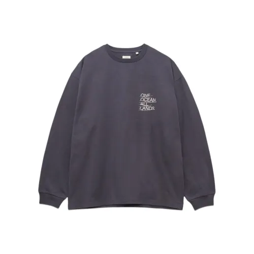 Nanamica FW25 OOAL Graphic L S футболка с короткими рукавами унисекс