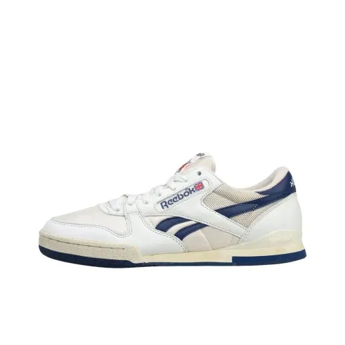 Reebok Phase 1 Скейтборд Кроссовки Унисекс Белый Синий