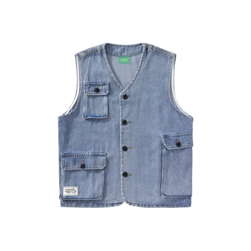 SESAME STREET Светло-синие унисекс куртки