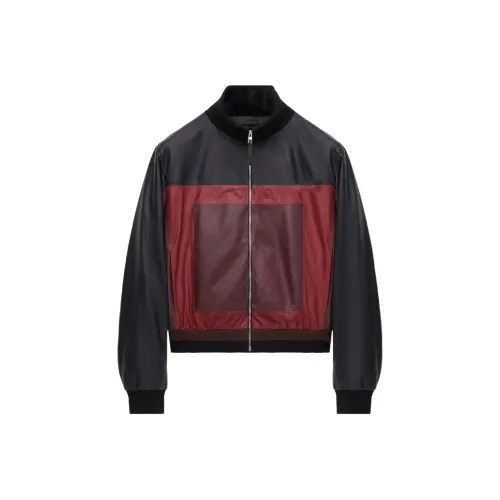 LOEWE x Albers FW25 Кожа Куртка Женская